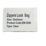 ZIPPER BAG 25X25