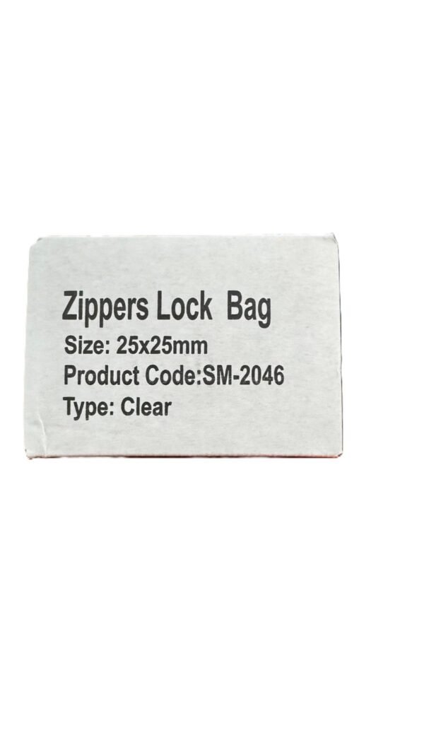 ZIPPER BAG 25X25