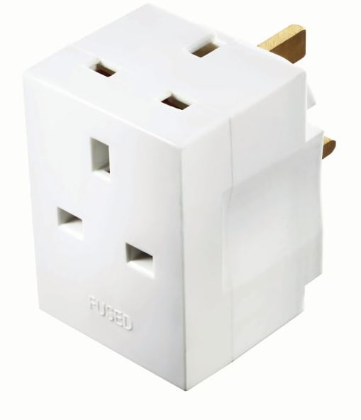 3 Way Mains Adaptor