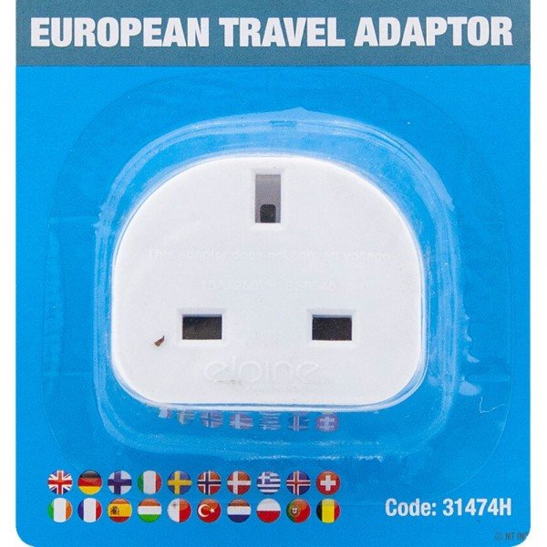 EUROPEAN TRAVEL ADAPTER