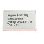 ZIPPER BAG 30X40