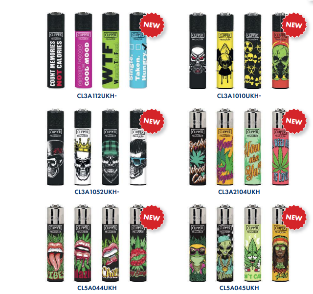 CLIPPER LIGHTER 48PCS