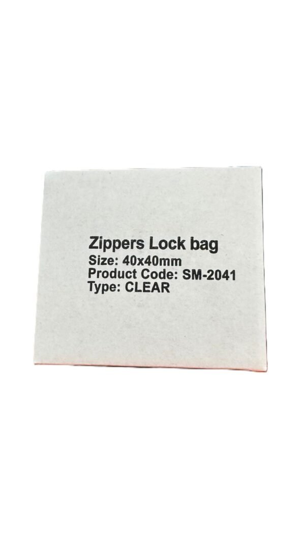 ZIPPER BAG 40X40