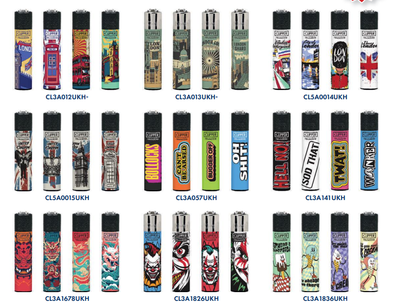 CLIPPER LIGHTER 48PCS