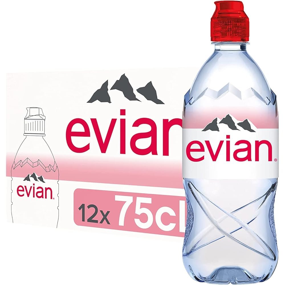 EVIAN SPORTS CAP 75CL