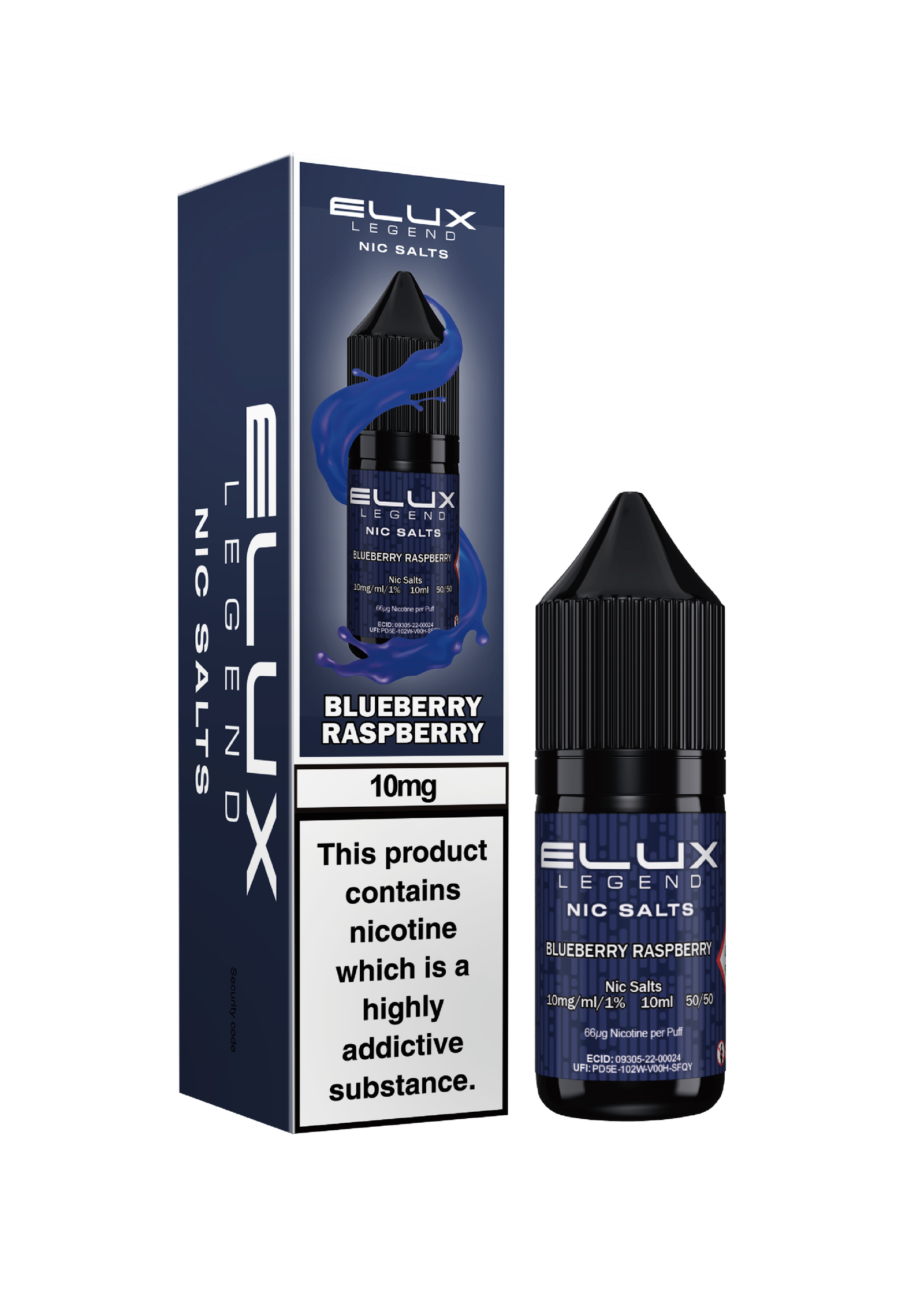 ELUX NIC SALT BLUEBERRY RASPBERRY 20MG
