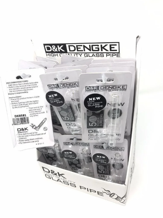 D&K GLASS PIPE PLAIN