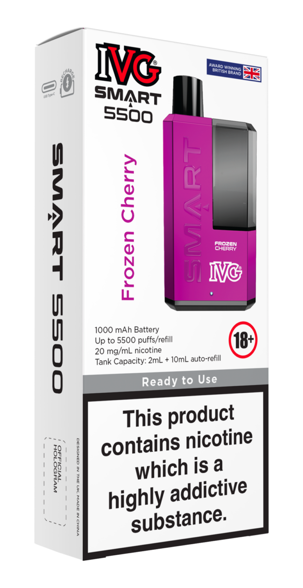 IVG SMART 5500 FROZEN CHERRY