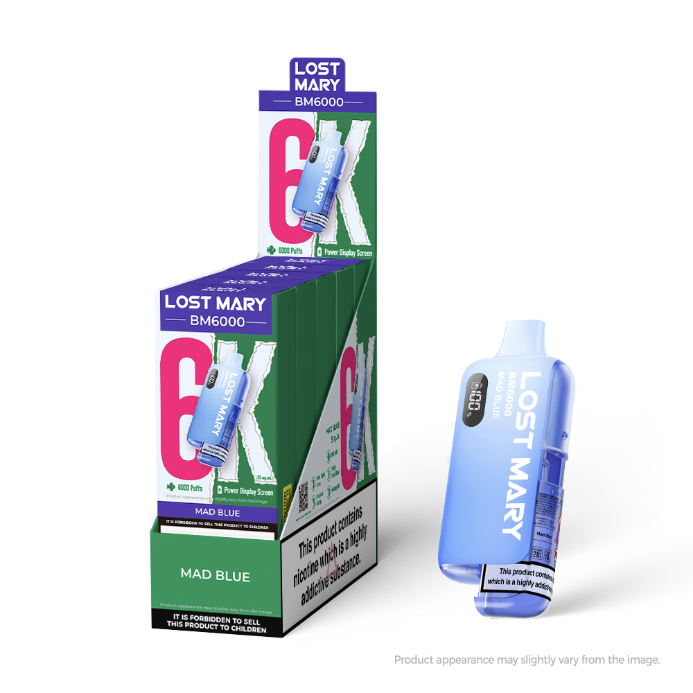 Lost mary BM6000 MAD BLUE