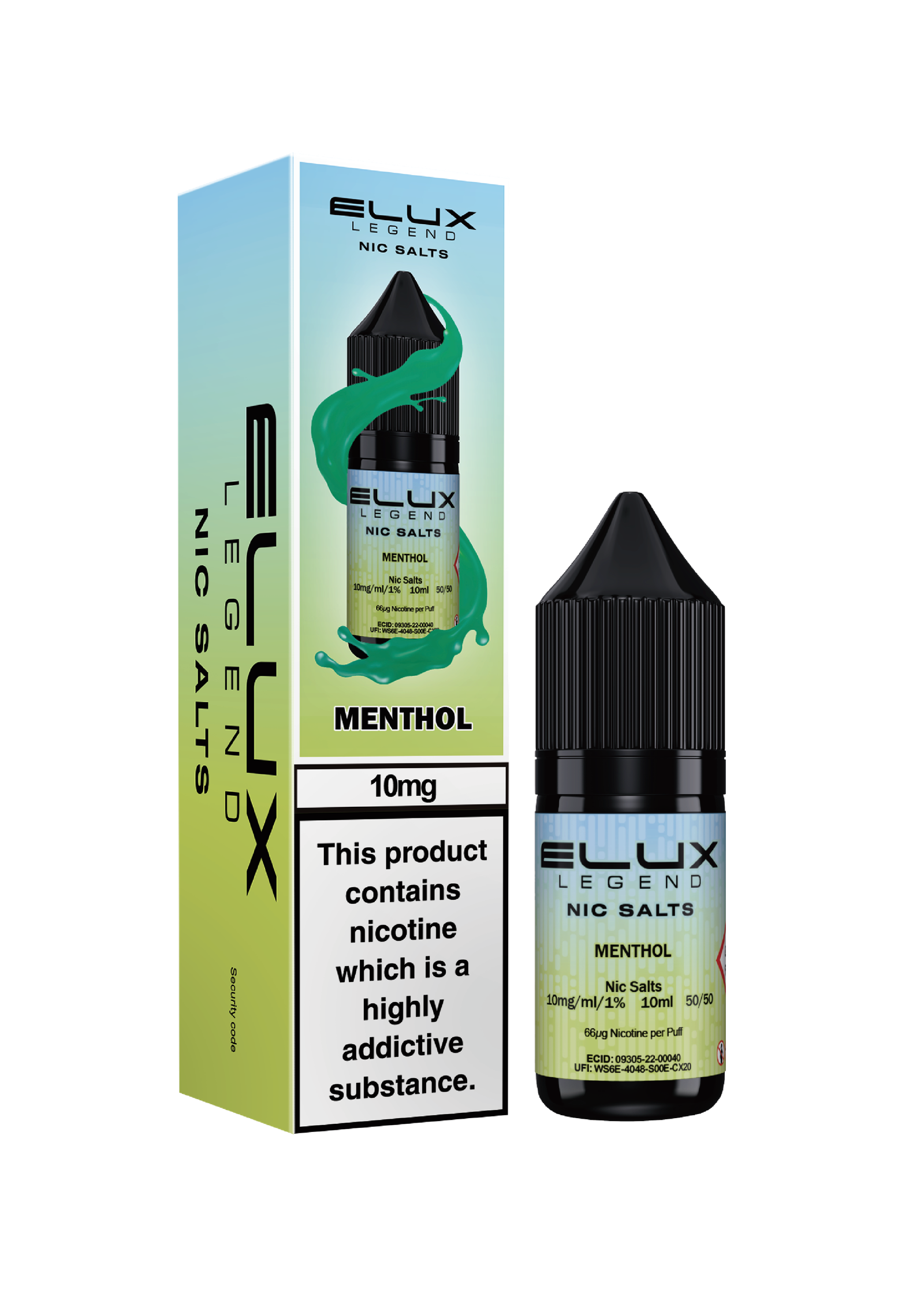 ELUX NIC SALT MENTHOL 20MG