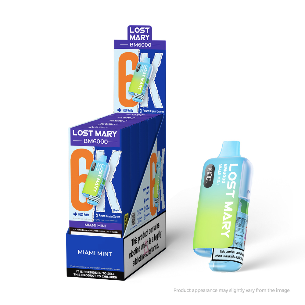 Lost mary BM6000 MIAMI MINT