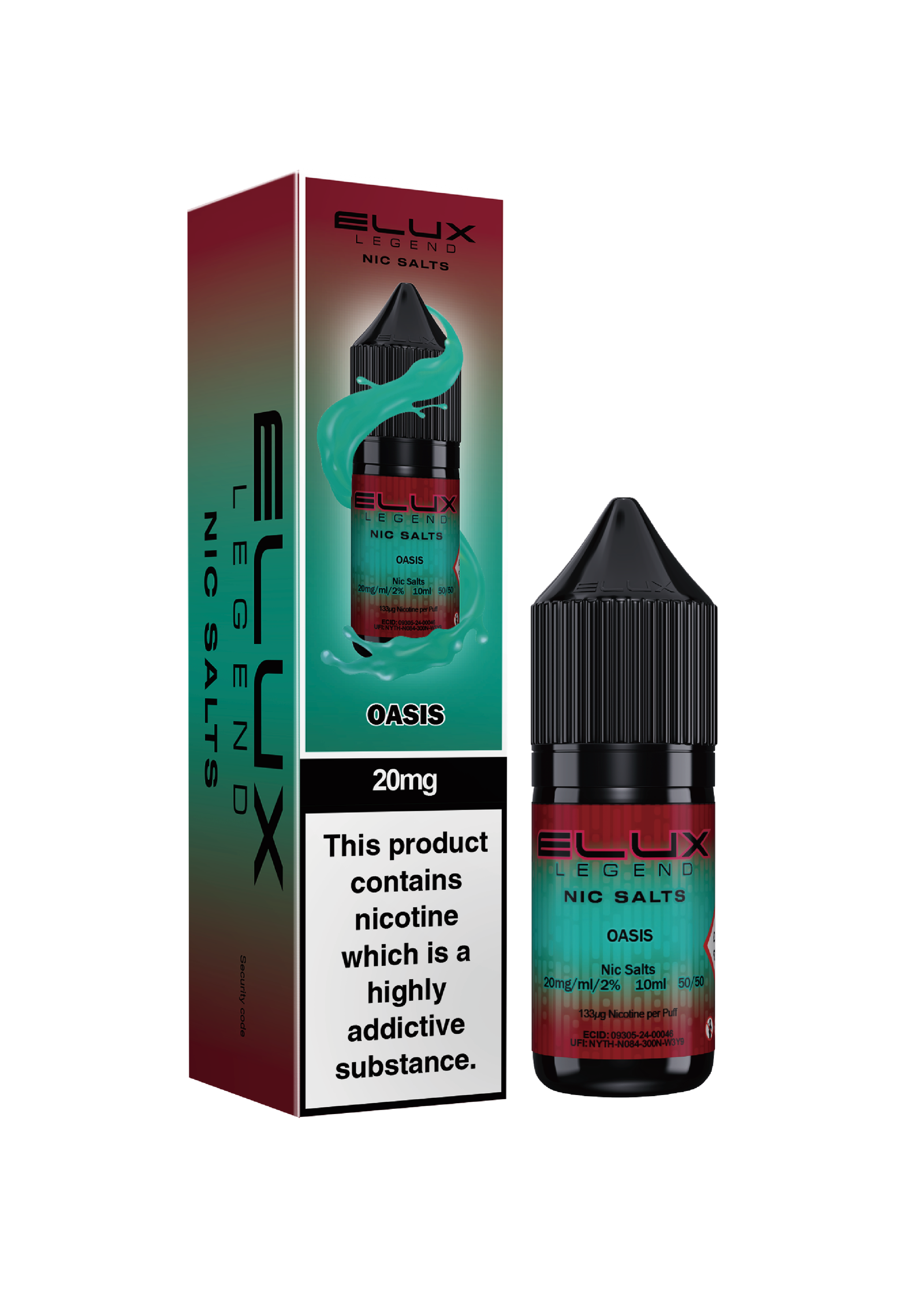 ELUX NIC SALT OASIS 20MG