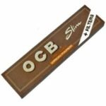 OCB BROWN SLIM WITH TIPS