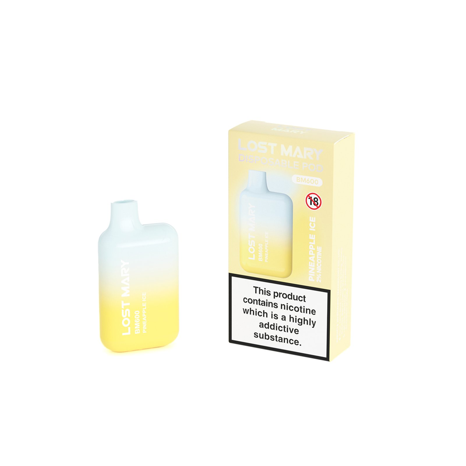 Lost mary 600 PINEAPPLE ICE