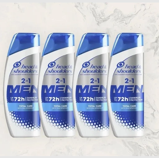 Head & Shoulders 400ml - Mens Total Care 2in1 (6)