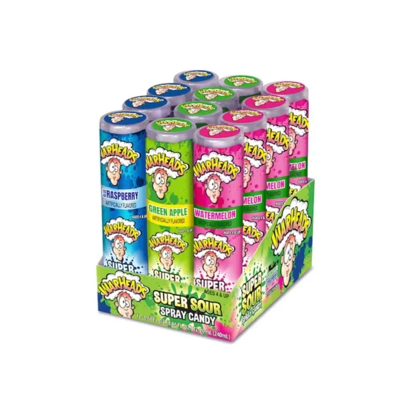 WARHEADS SUPER SOUR SPRAY CANDY