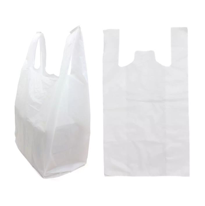 WHITE JUMBO CARRIER BAGS