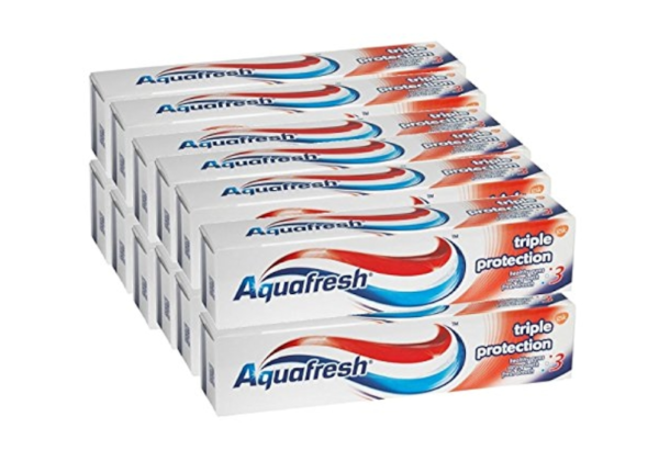 AQUAFRESH TRIPLE PROTECTION 100ML 12PK