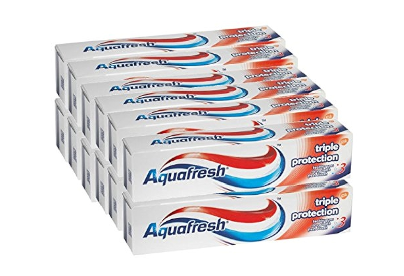 AQUAFRESH TRIPLE PROTECTION 100ML 12PK