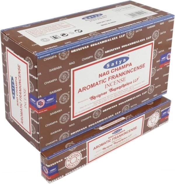 Satya Nag Champa Aromatic Frankincense Incense