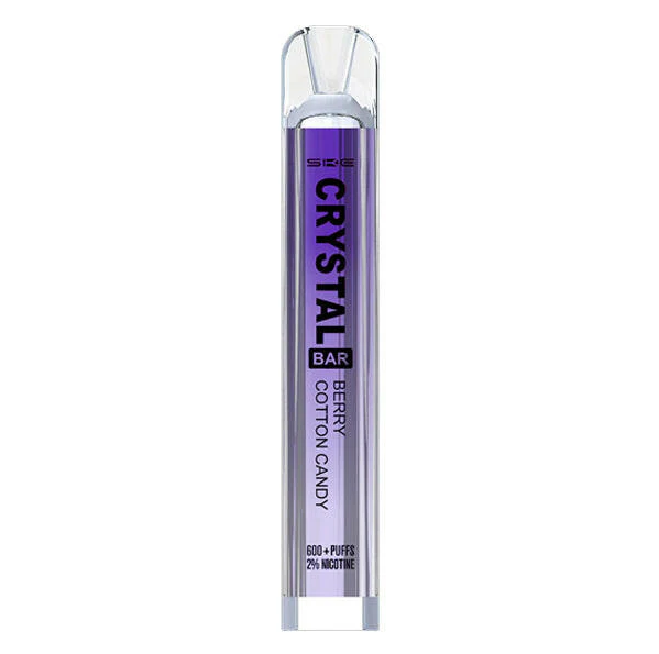 SKE CRYSTAL 600 PUFFS BERRY COTTON CANDY