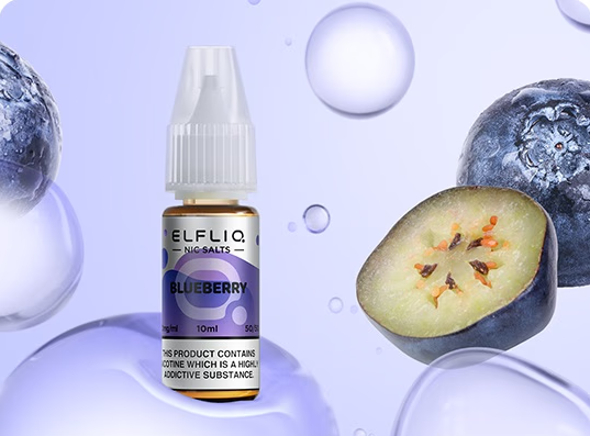 elfliq blueberry 20mg