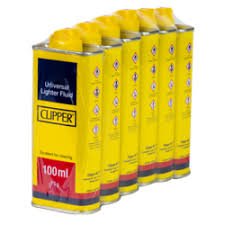 CLIPPER LIGHTER FLUID 100ML 6PK