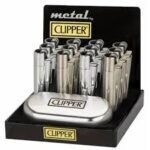 CLIPPER METAL FLINT LIGHTER SILVER