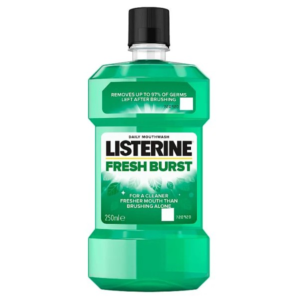 Listerine Mouthwash 250ml - Freshburst (6)