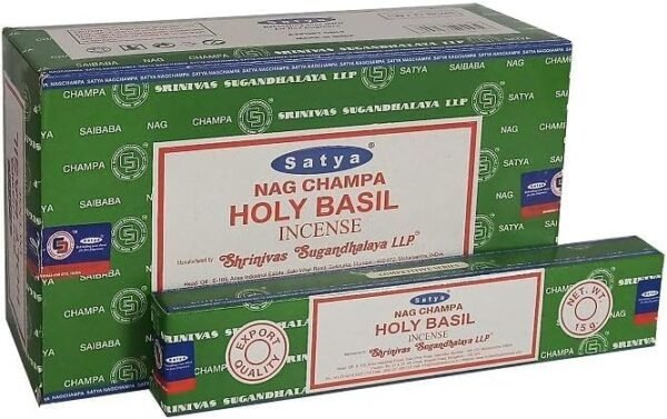 Satya Nag Champs Holy Basil Incense