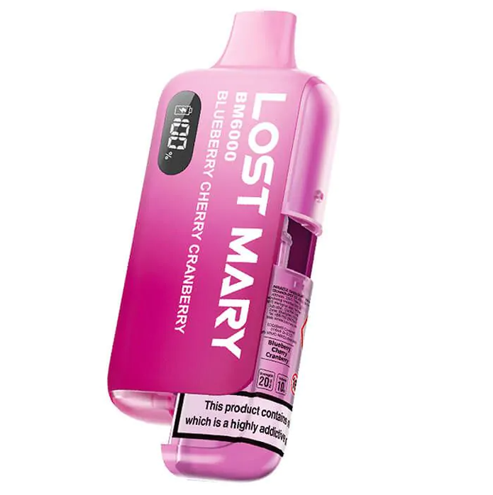 Lost mary BM6000 BLUEBERRY CHERRY CRANBERRY