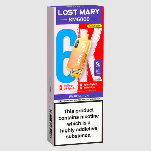 Lost mary BM6000 FRUIT PUNCH