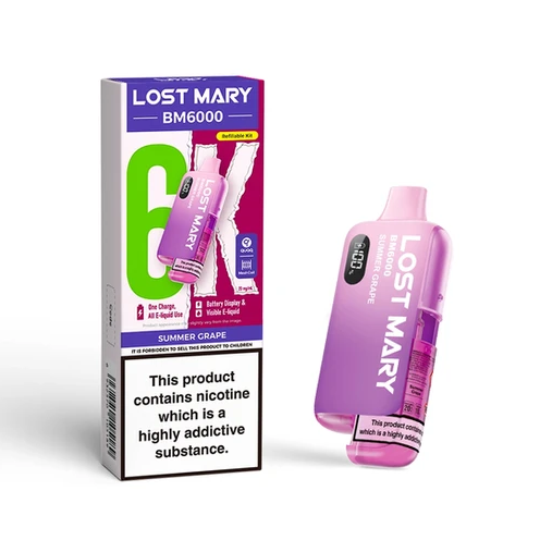 Lost mary BM6000 SAKURA GRAPE
