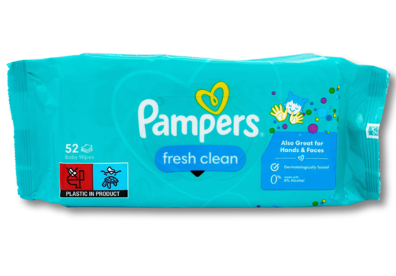 Pampers Baby Wipes 52s - Scented (12)