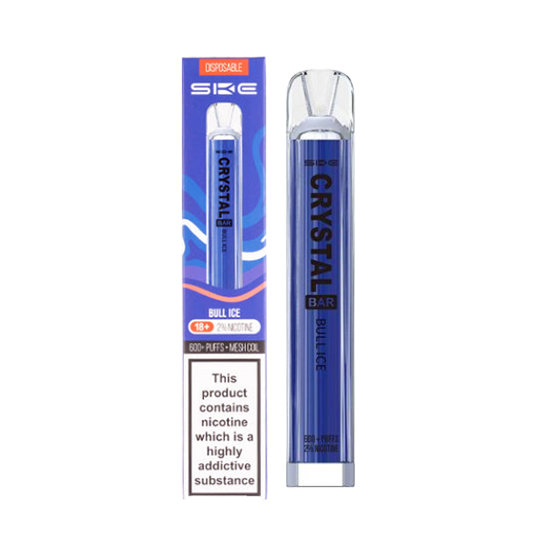 SKE CRYSTAL 600 PUFFS BULL ICE