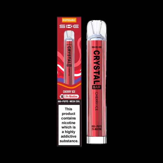 SKE CRYSTAL 600 PUFFS CHERRY ICE