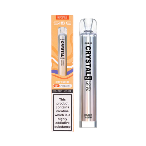 SKE CRYSTAL 600 PUFFS HONEY MELON