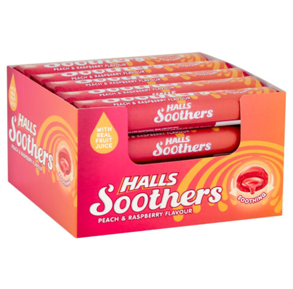 SOOTHERS PEACH & RASPBERRY