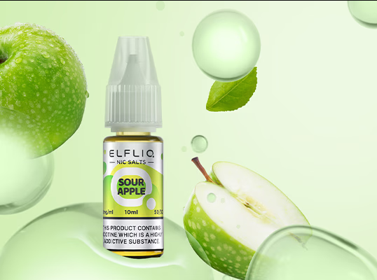 elfliq sour apple 20mg