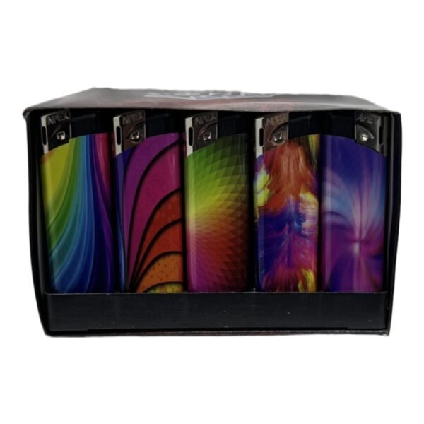 ELECTRONIC REFILL COLOURS LIGHTER PACK OF 50